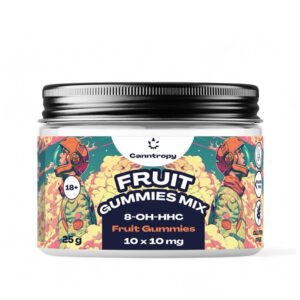 gummies fruit mix 8 oh hhc 100mg canntropy